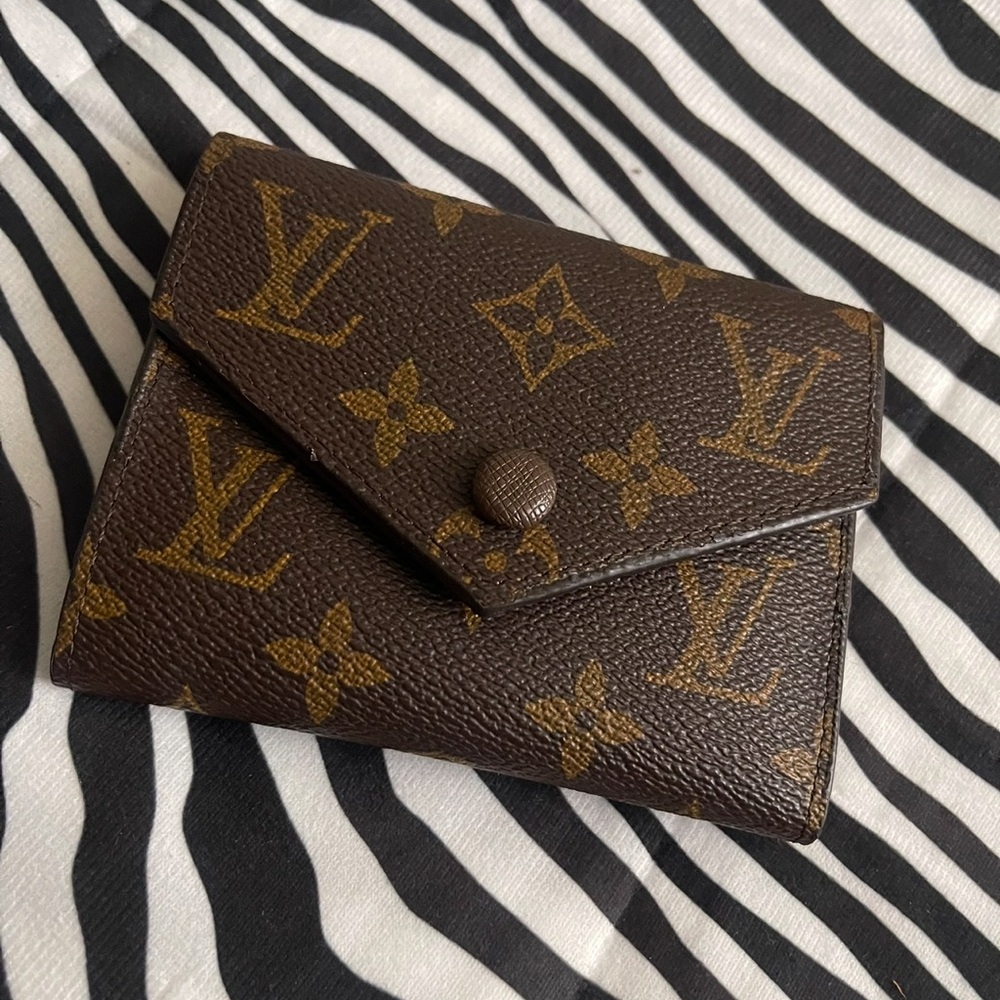 Louis Vuitton Gold Monogram Envelope Wallet